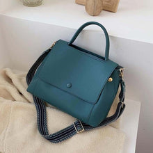 Leather Crossbody Bag For Women Solid Color