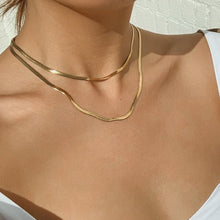 Asymmetric Lock Necklace