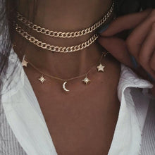 Asymmetric Lock Necklace