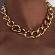 Asymmetric Lock Necklace