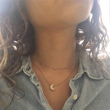 Star Jewelry Cute Heart Love Simple Multi layer Choker Necklace