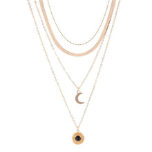 Star Jewelry Cute Heart Love Simple Multi layer Choker Necklace