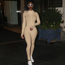 Streetwear White Knitted Sexy Bodycon Lucky Label Jumpsuit