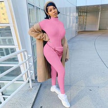 Streetwear White Knitted Sexy Bodycon Lucky Label Jumpsuit