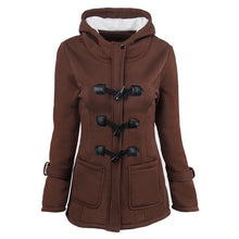 Camel spring hooded overcoat