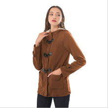 Camel spring hooded overcoat