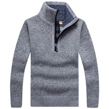 Half zip turtleneck sweater ( multi color )