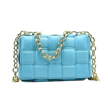 Shoulder Bags Weave Leather Flap Bag For Women