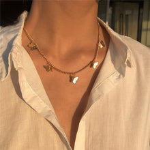 Butterfly Pendant Necklaces