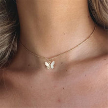 Butterfly Pendant Necklaces