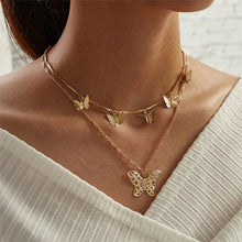 Butterfly Pendant Necklaces