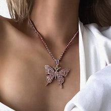 Butterfly Pendant Necklaces