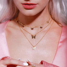 Butterfly Pendant Necklaces