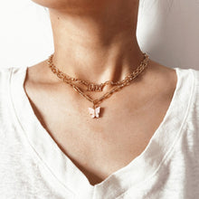 Butterfly Pendant Necklaces