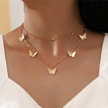 Butterfly Pendant Necklaces
