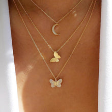Butterfly Pendant Necklaces