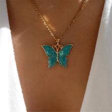 Butterfly Pendant Necklaces