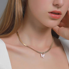 Butterfly Pendant Necklaces
