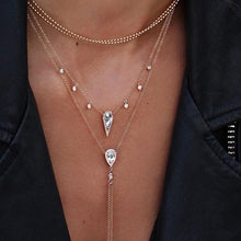 Bohemian Multi-layer Moon Star Necklace