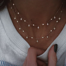 Bohemian Multi-layer Moon Star Necklace