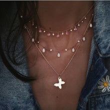 Bohemian Multi-layer Moon Star Necklace