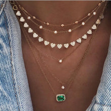 Bohemian Multi-layer Moon Star Necklace