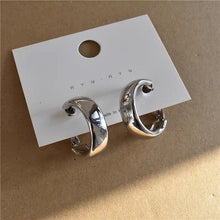 Round Medium Hoop Earrings