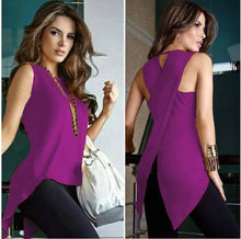 Sleeveless Slim Fit Blouse