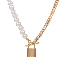 Gold Necklaces For Women Multilayer Fashion Pearl Pendants