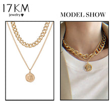 Gold Necklaces For Women Multilayer Fashion Pearl Pendants