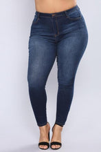 Plus Size Jeans High Waist Stretch