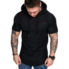 Short Sleeve Men Hoodies
