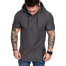 Short Sleeve Men Hoodies