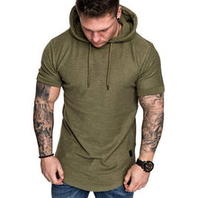 Short Sleeve Men Hoodies