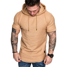Short Sleeve Men Hoodies