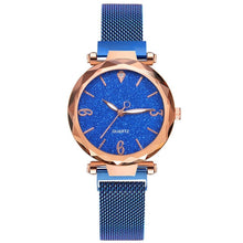 Rose Gold Women Watch Luxury Magnetic Strip
