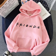 Friends Hoodie Long Sleeve Leisure Oversize Hooded