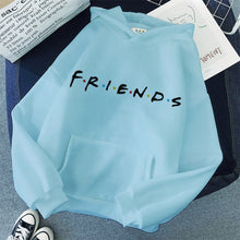Friends Hoodie Long Sleeve Leisure Oversize Hooded