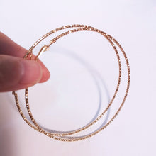 Big Hoop Earrings Shiny Starry Large Circle Earrings for Women