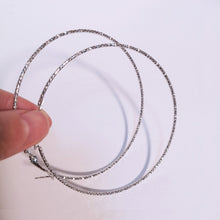 Big Hoop Earrings Shiny Starry Large Circle Earrings for Women