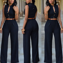 Formal Jumpsuit Wide Leg Pant Women Office