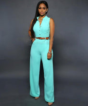 Formal Jumpsuit Wide Leg Pant Women Office