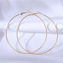 Big Hoop Earrings Shiny Starry Large Circle Earrings for Women