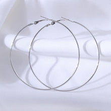 Big Hoop Earrings Shiny Starry Large Circle Earrings for Women