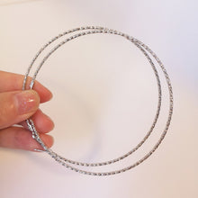 Big Hoop Earrings Shiny Starry Large Circle Earrings for Women