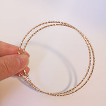 Big Hoop Earrings Shiny Starry Large Circle Earrings for Women