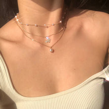 Asymmetric Lock Necklace