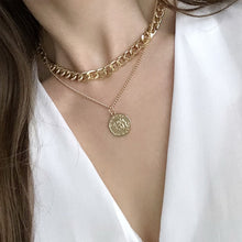 Asymmetric Lock Necklace