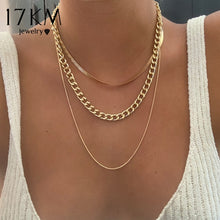 Asymmetric Lock Necklace