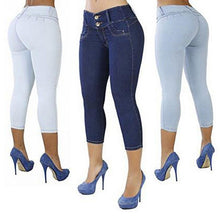 Plus Size Sexy Casual Cropped Pants
